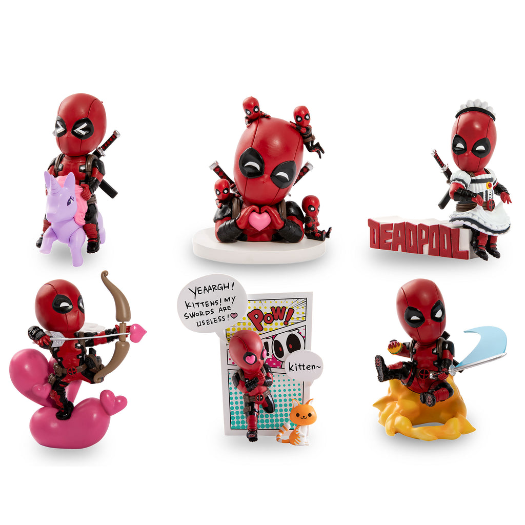 Image produit Deadpool - YuMe Hero Box Série Classique Figurine Mystère