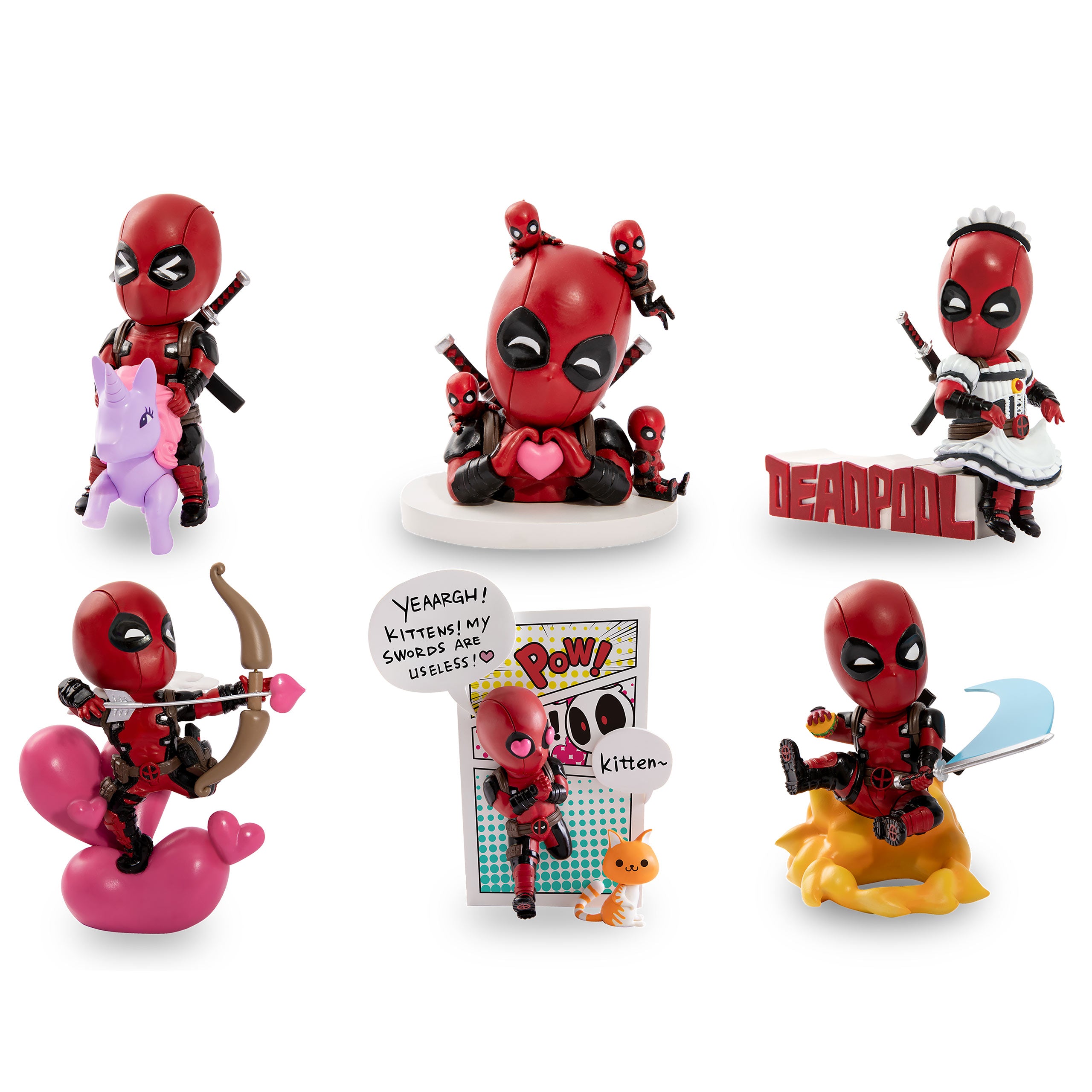 Image produit Deadpool - YuMe Hero Box Série Classique Figurine Mystère