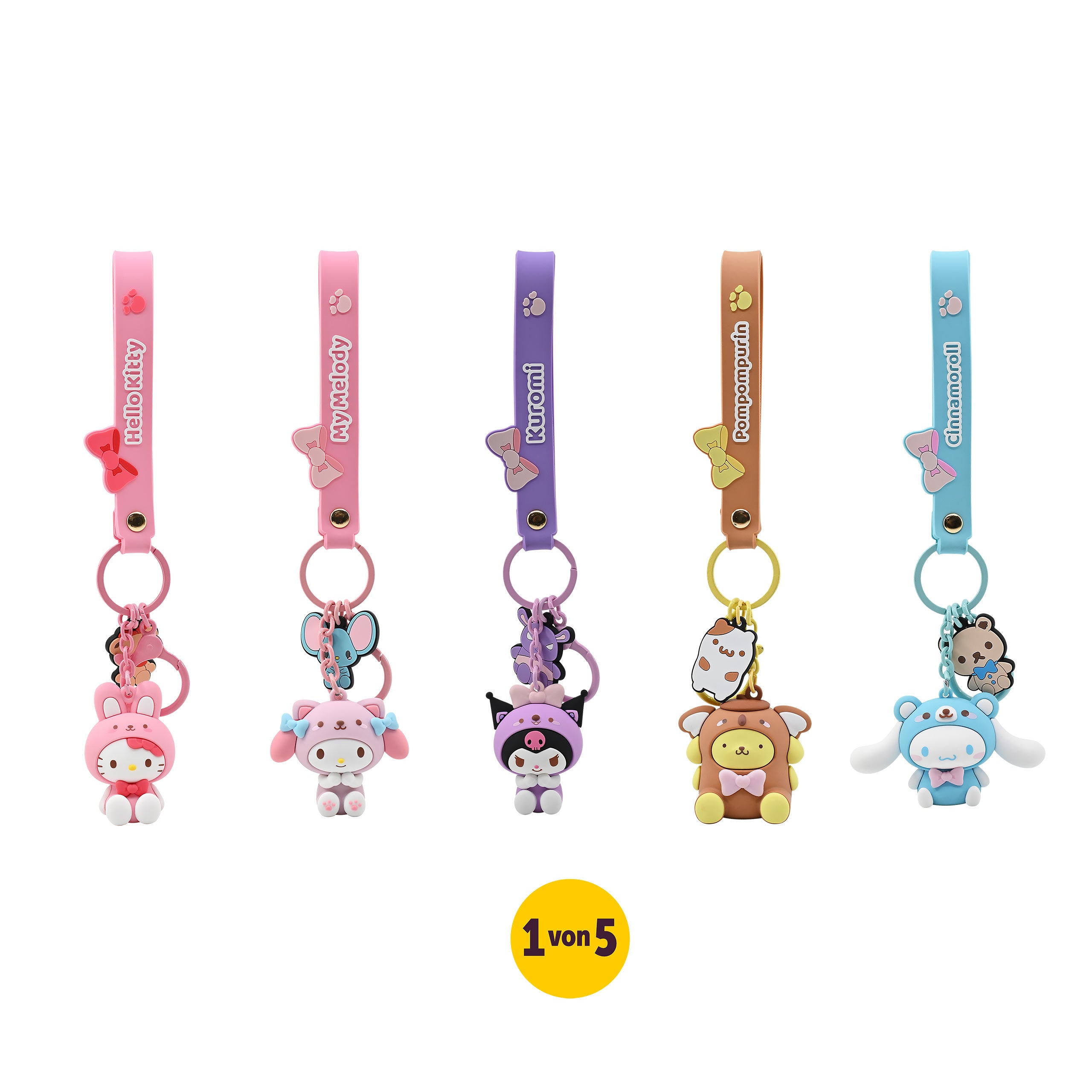Image produit Sanrio - Série Animal Mystery Porte-clés