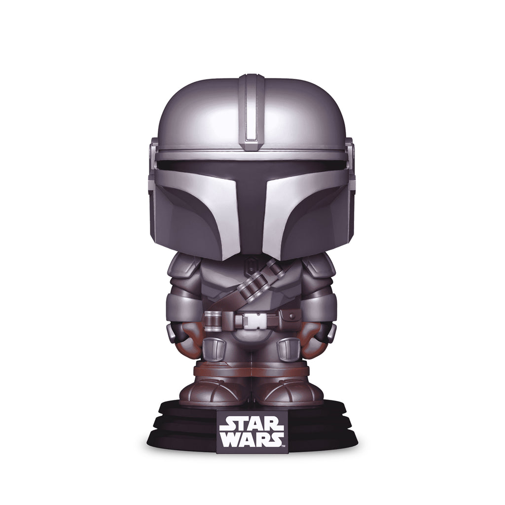 Image produit Figurine Bobblehead Funko Pop Mando Holiday - Star Wars The Mandalorian