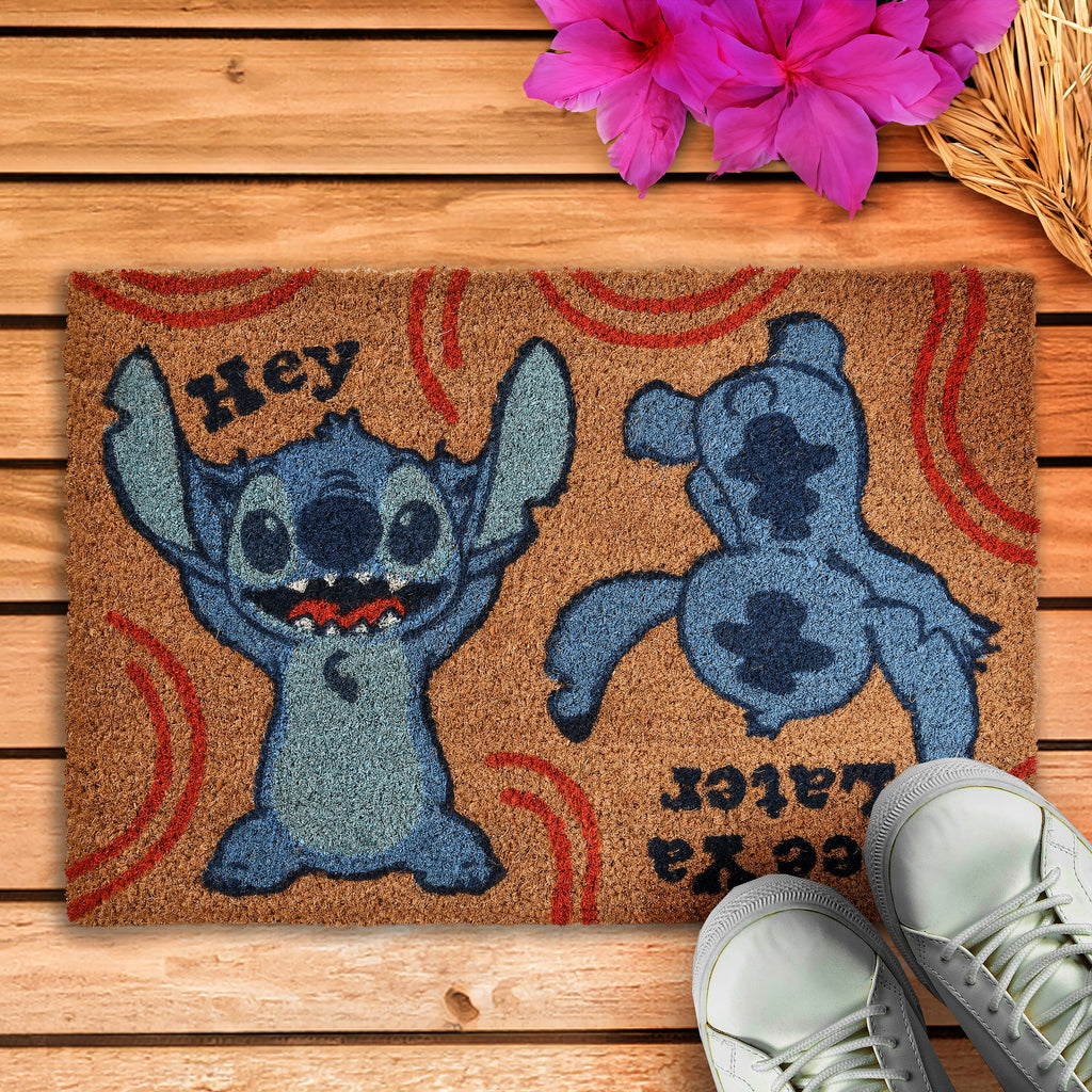 Image produit Stitch Hey See Ya Later Tapis de porte - Lilo & Stitch