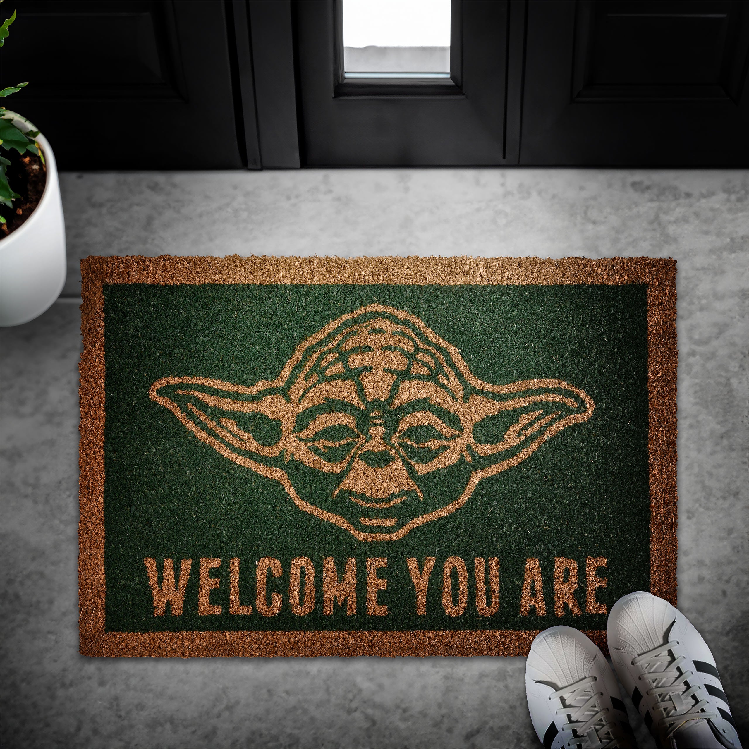 Image produit Star Wars - Paillasson Yoda Welcome You Are