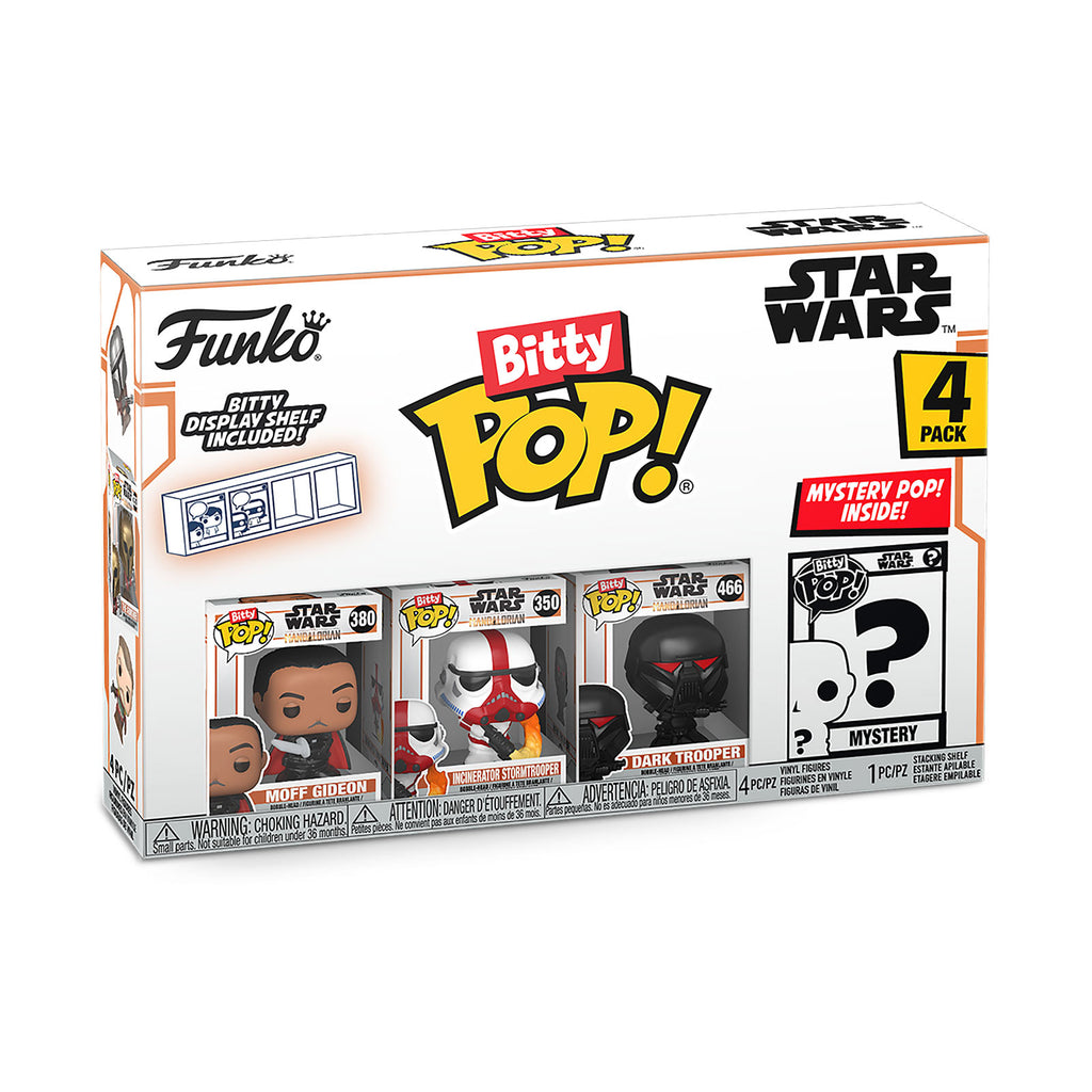 Image produit Star Wars The Mandalorian - Funko Bitty Pop Ensemble de 4 figurines Série 4