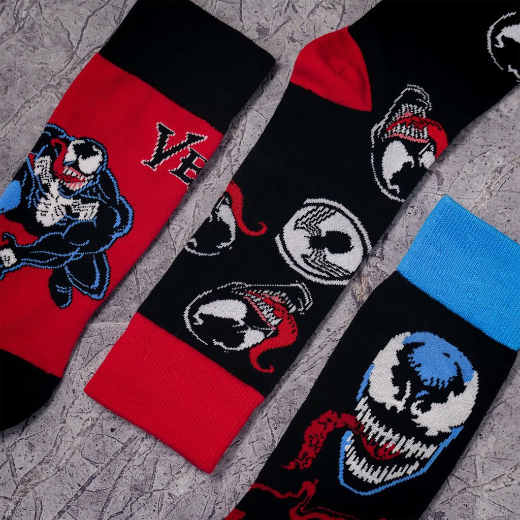 Image produit Venom - Lot de 3 paires de chaussettes