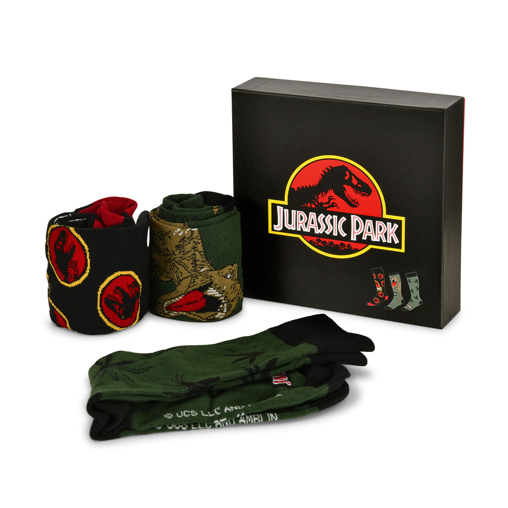 Image produit Jurassic Park - Lot de 3 paires de chaussettes