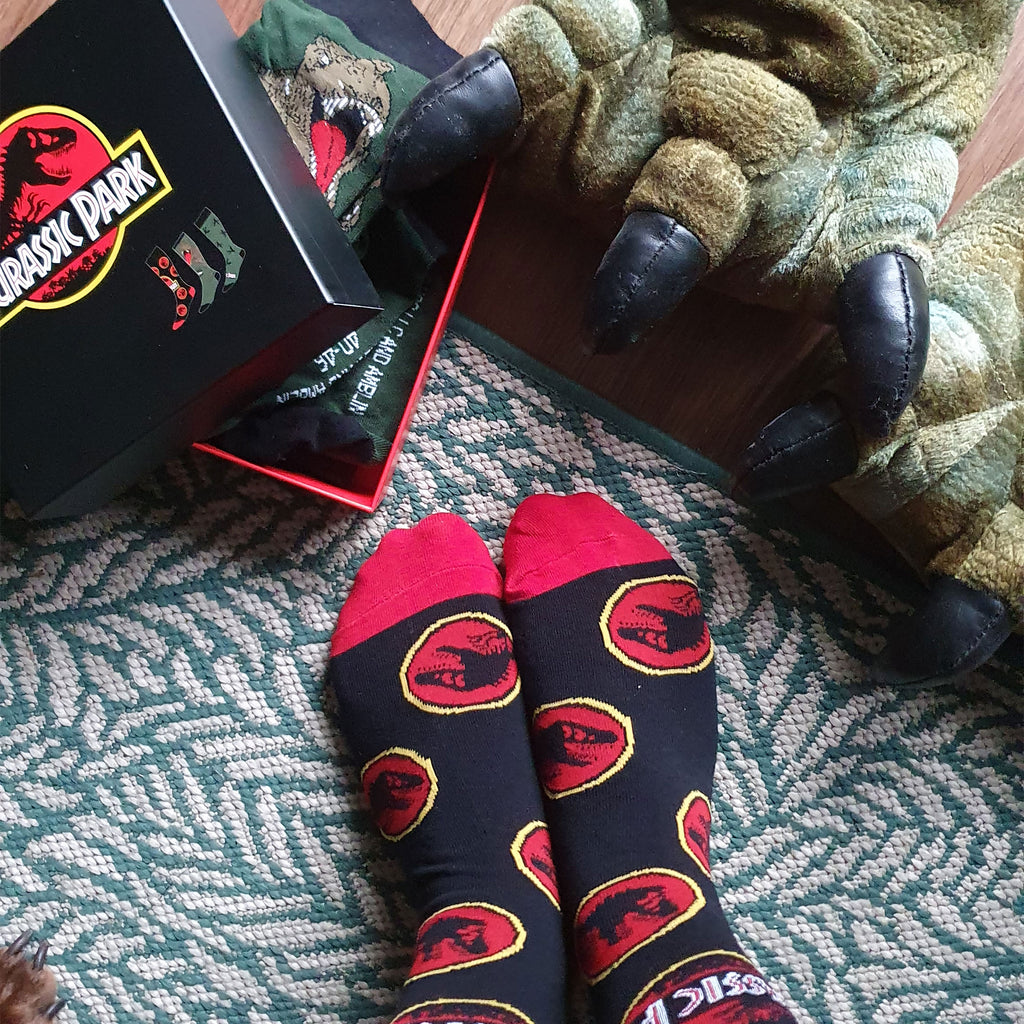 Image produit Jurassic Park - Lot de 3 paires de chaussettes