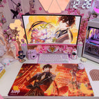 Image produit Genshin Impact - Mission Diabolique L'Étoile Approchante - Tapis de Souris Zhongli et Tartaglia