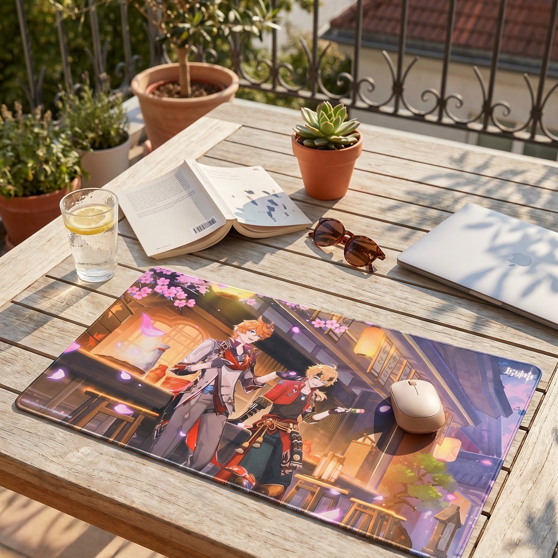 Image produit Genshin Impact - Dans le labyrinthe périlleux de brouillard tapis de souris