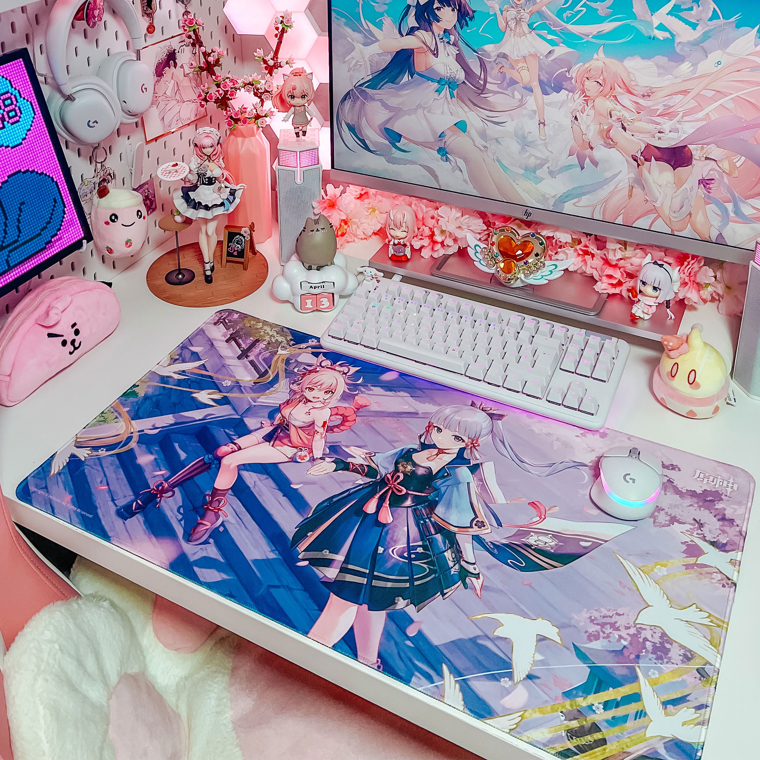Image produit Genshin Impact - Tapis de souris Île Narukami