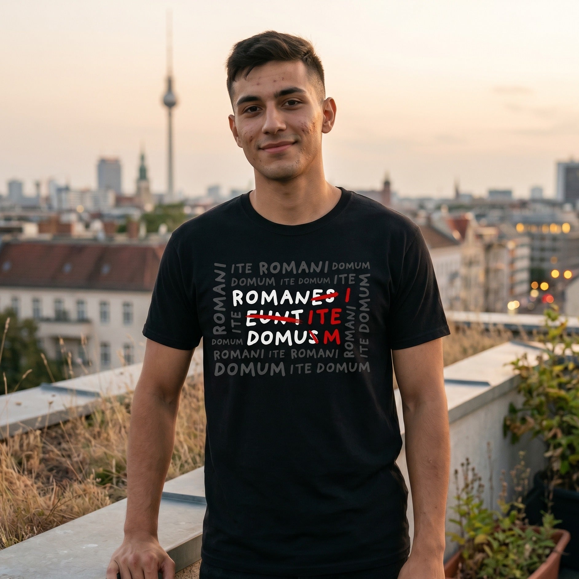 Image produit T-shirt Romani Ite Domum pour les fans de Monty Python