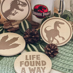 Image produit Jurassic Park - La vie a trouvé un moyen set de 4 dessous de verre