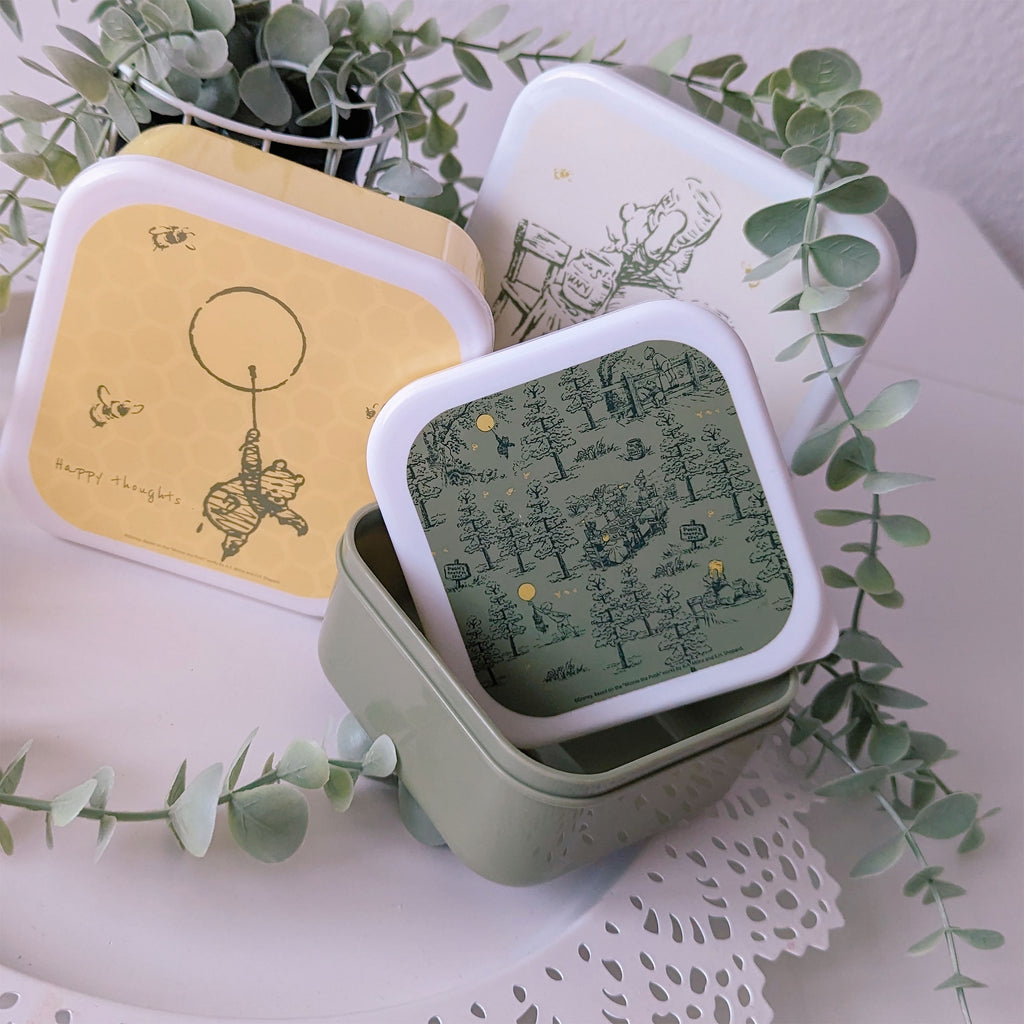 Image produit Winnie l'Ourson - Ensemble de 3 boîtes à lunch