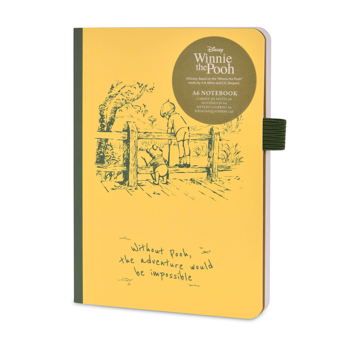 Image produit Winnie l'Ourson - Carnet A6