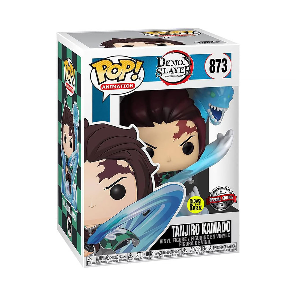 Image produit Demon Slayer - Figurine Funko Pop de Tanjiro Kamado avec effet Glow in the Dark