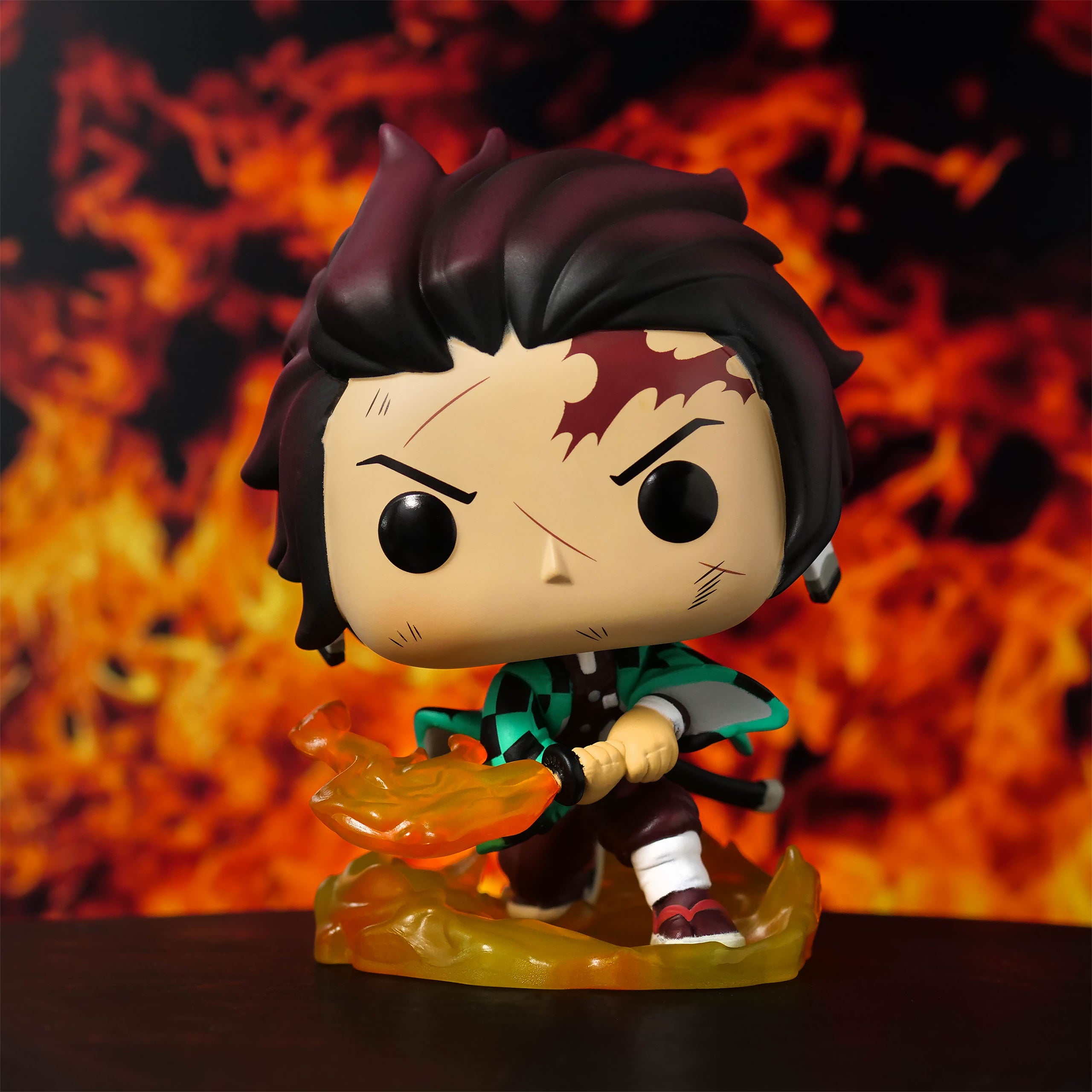 Image produit Demon Slayer - Tanjiro Kamado (Danse Hinokami Kagura) Figurine Funko Pop