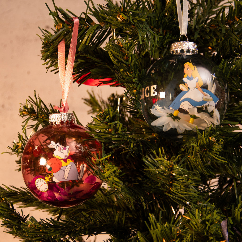 Image produit Alice au Pays des Merveilles - Boules de Noël Caractères 7pcs