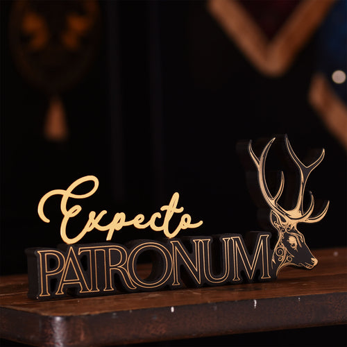 Image produit Décoration en bois Expecto Patronum - Harry Potter