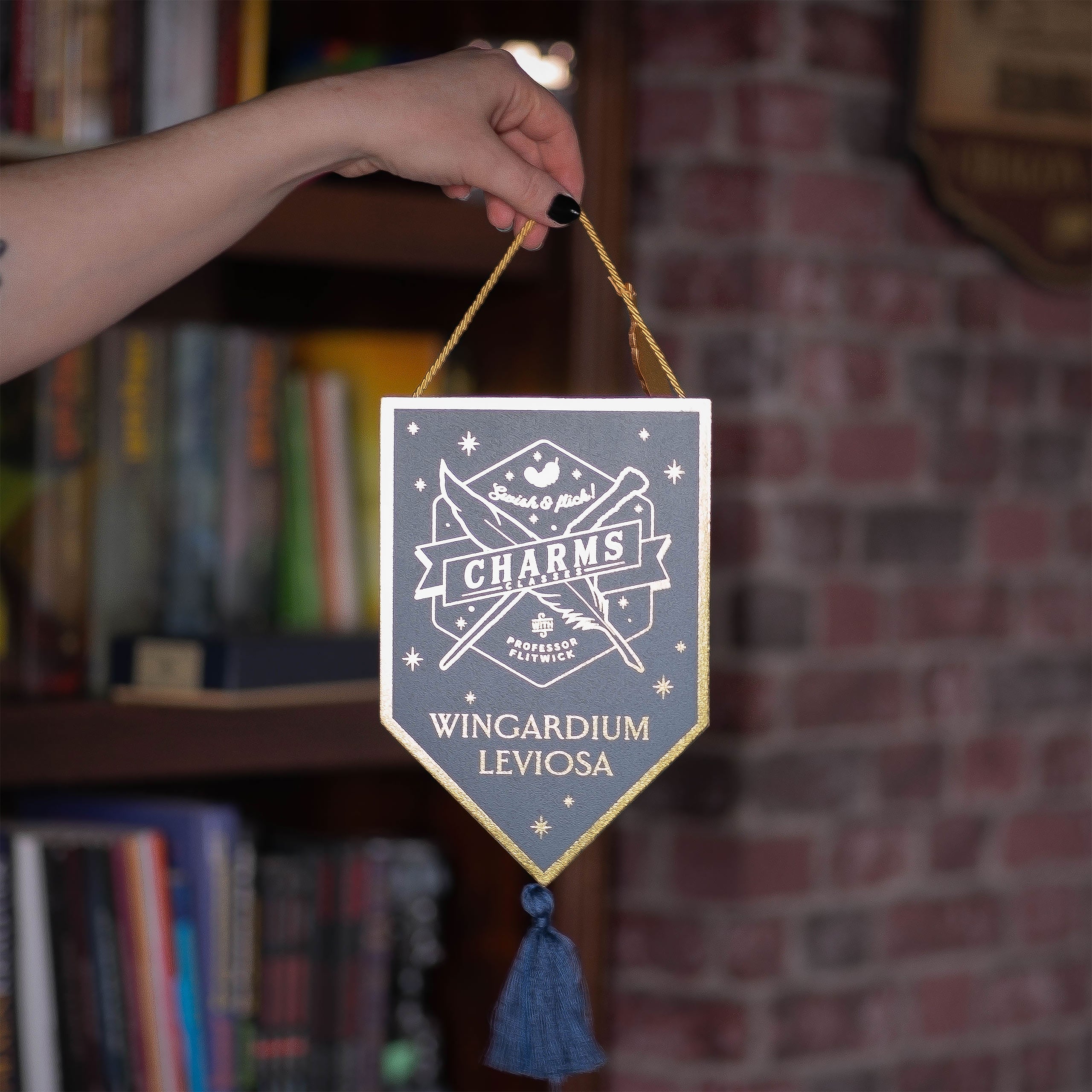 Image produit Harry Potter - Alumni Wingardium Leviosa Décoration Murale en Bois