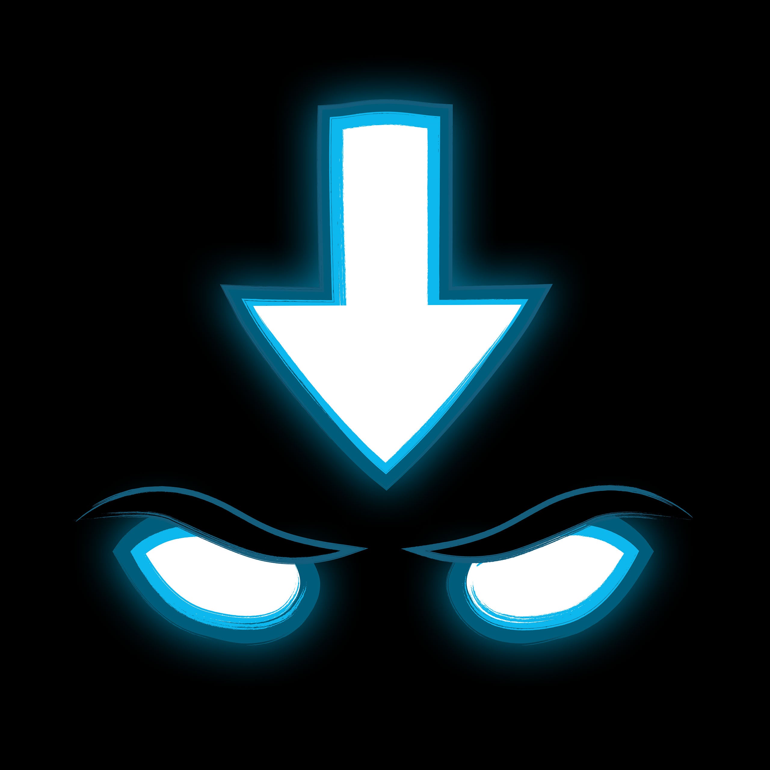 Image produit T-shirt Spirit pour les fans d'Avatar Aang noir