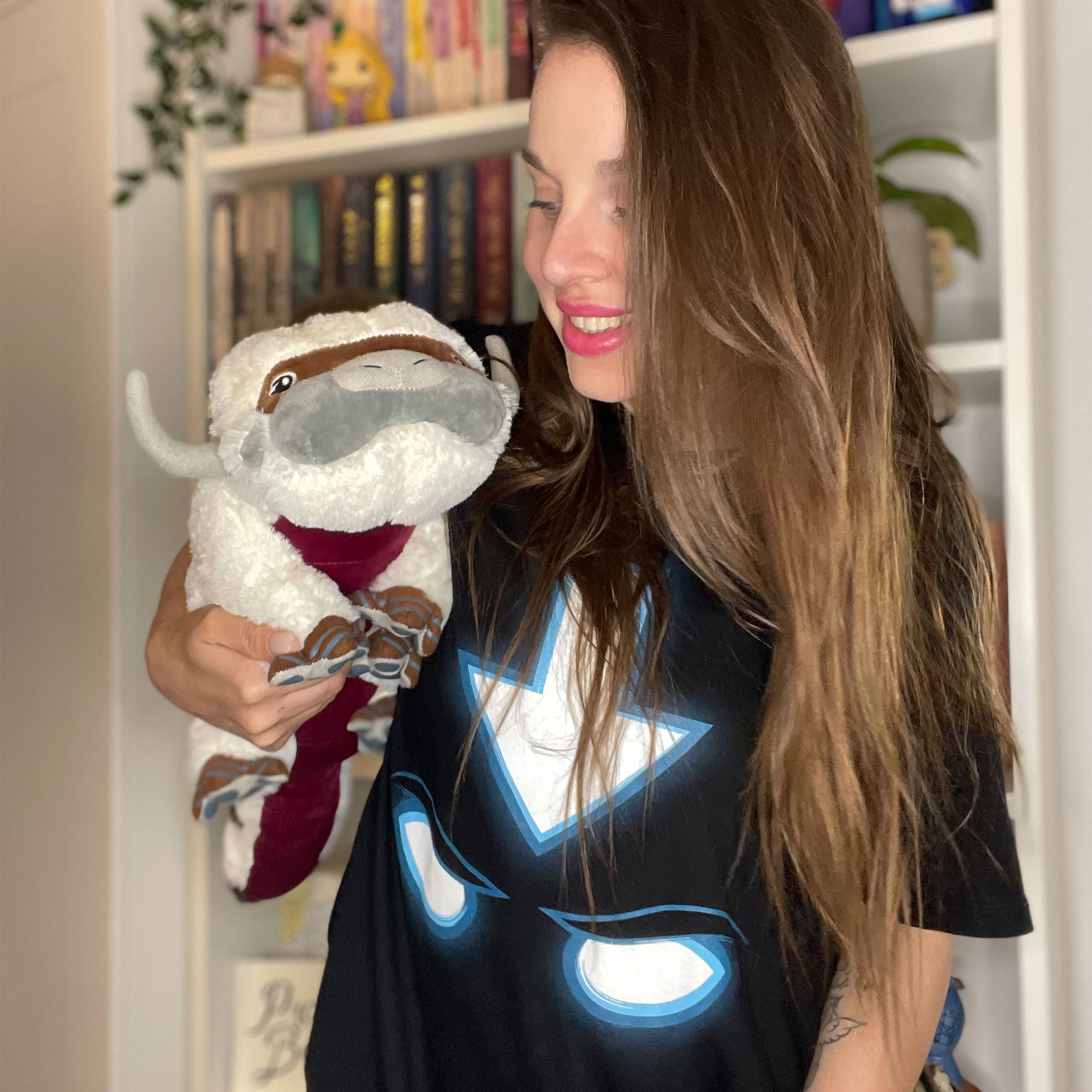 Image produit T-shirt Spirit pour les fans d'Avatar Aang noir
