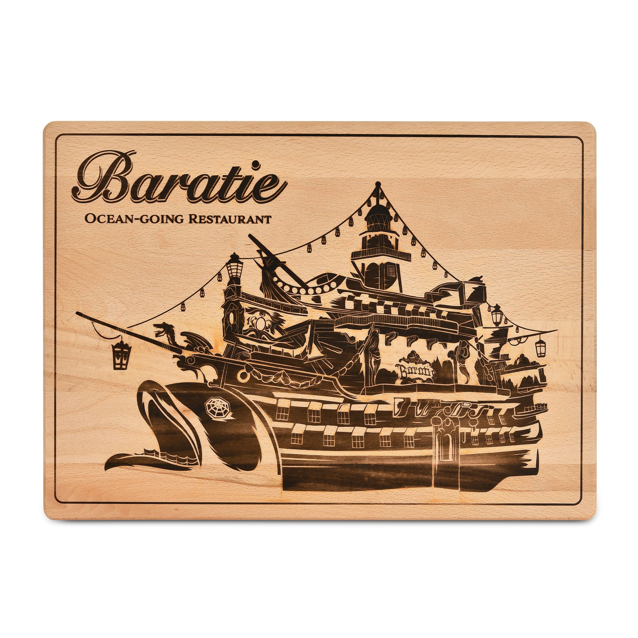 Image produit One Piece - Planche à découper Baratie Hêtre