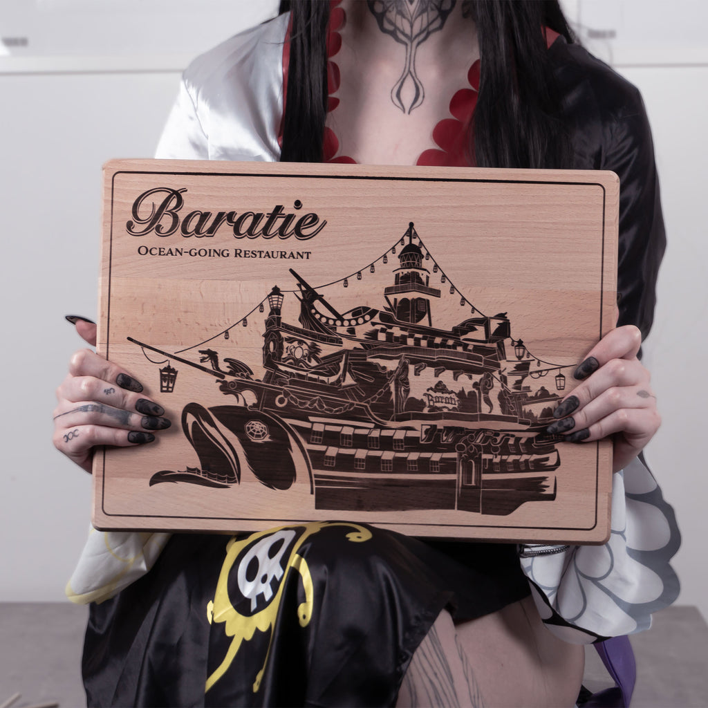 Image produit One Piece - Planche à découper Baratie Hêtre