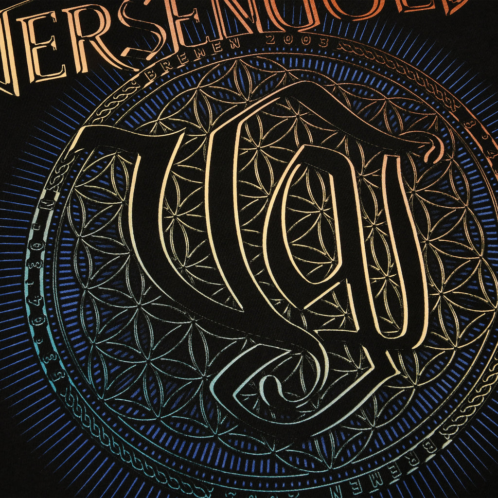 Image produit Versengold - T-shirt Fleur de la Vie Noir