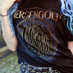 Image produit Versengold - T-shirt Fleur de la Vie Noir