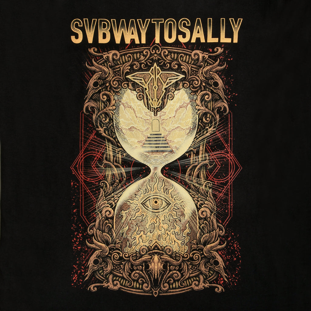 Image produit Subway To Sally - T-shirt sablier noir