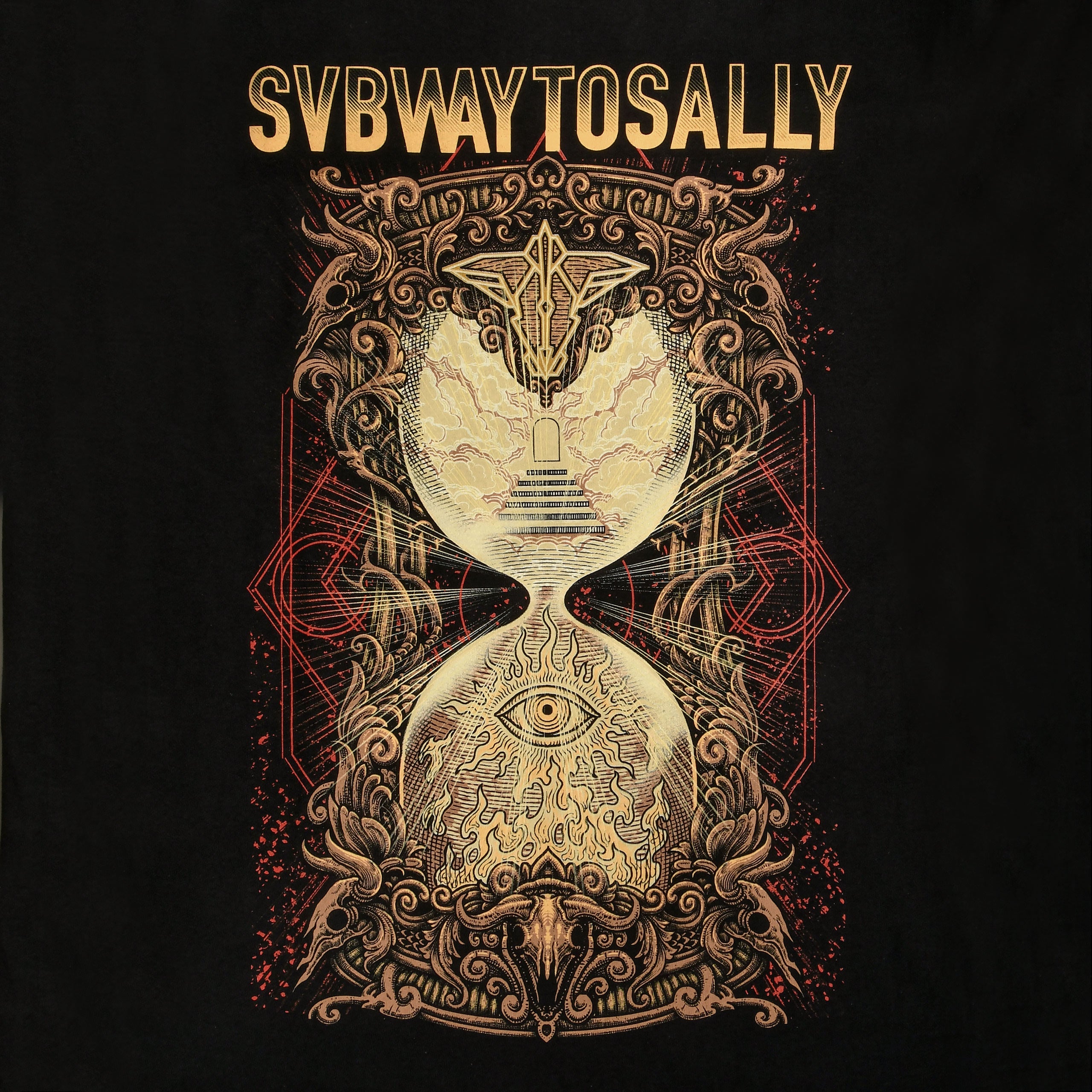 Image produit Subway To Sally - T-shirt sablier noir