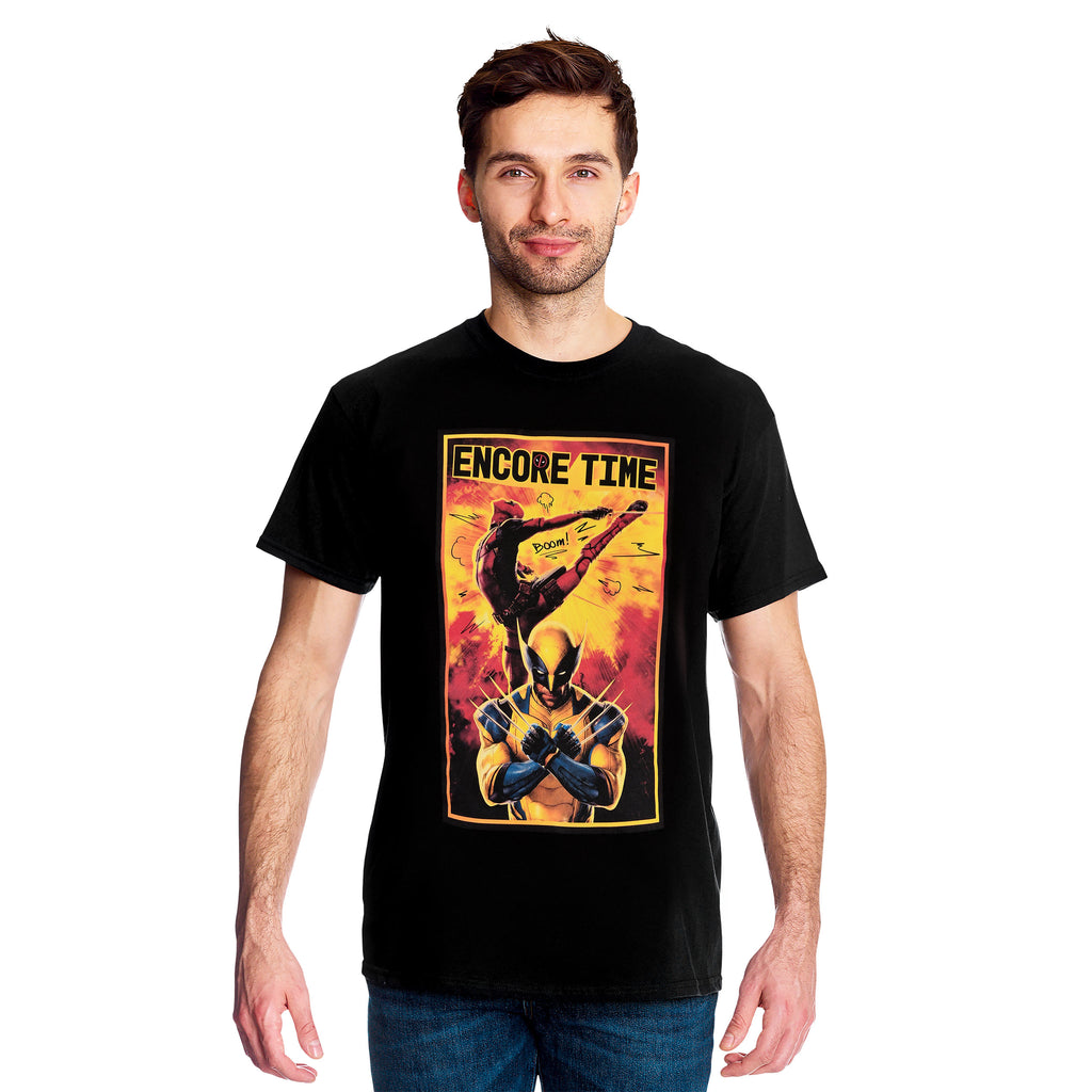 Image produit Deadpool et Wolverine - Encore Time T-Shirt noir
