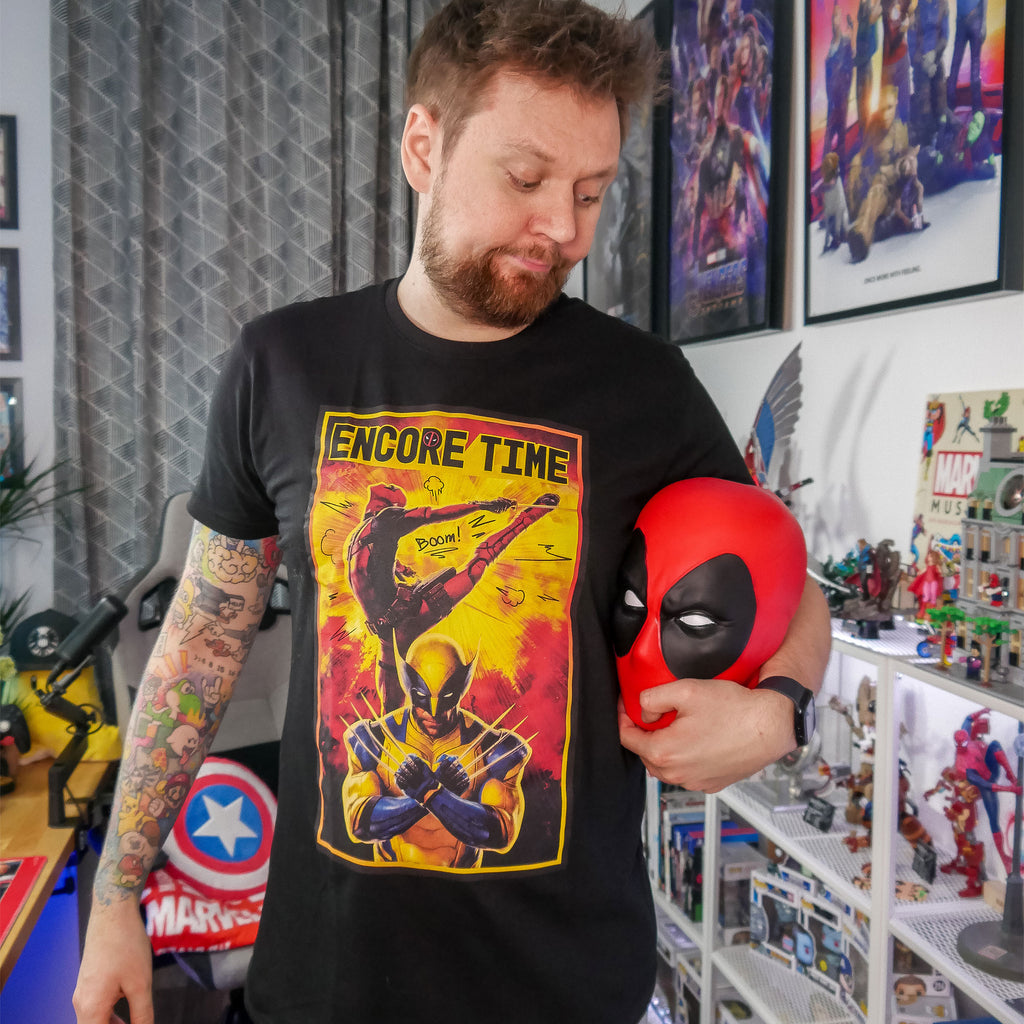 Image produit Deadpool et Wolverine - Encore Time T-Shirt noir