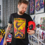 Image produit Deadpool et Wolverine - Encore Time T-Shirt noir
