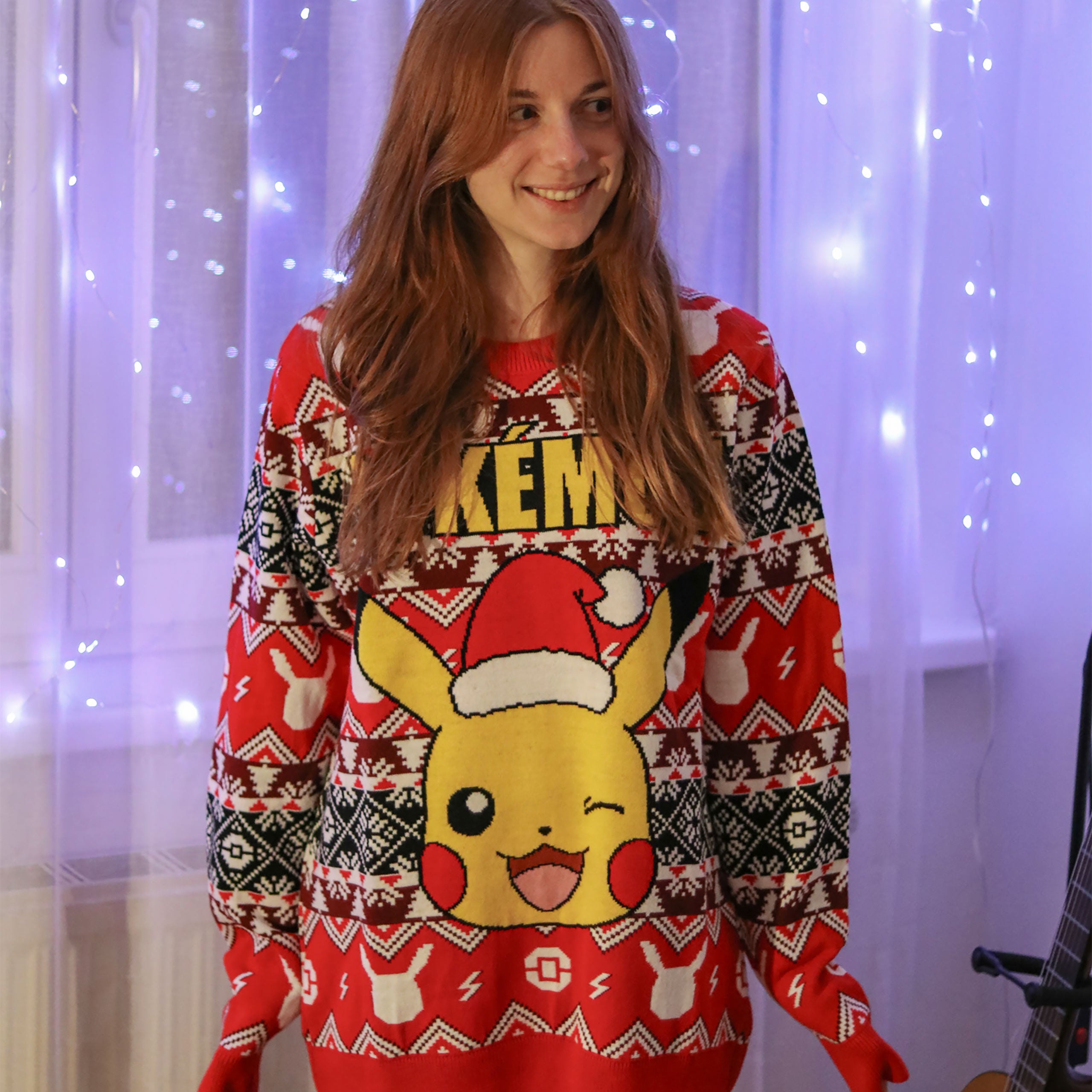 Image produit Pokemon - Pull en tricot Pikachu