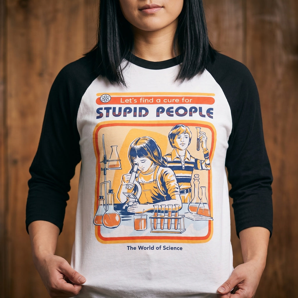 Image produit Steven Rhodes - Trouvons un remède pour les gens stupides Longsleeve