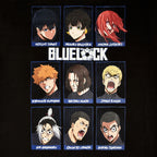 Image produit Blue Lock - T-Shirt Personnages Noir
