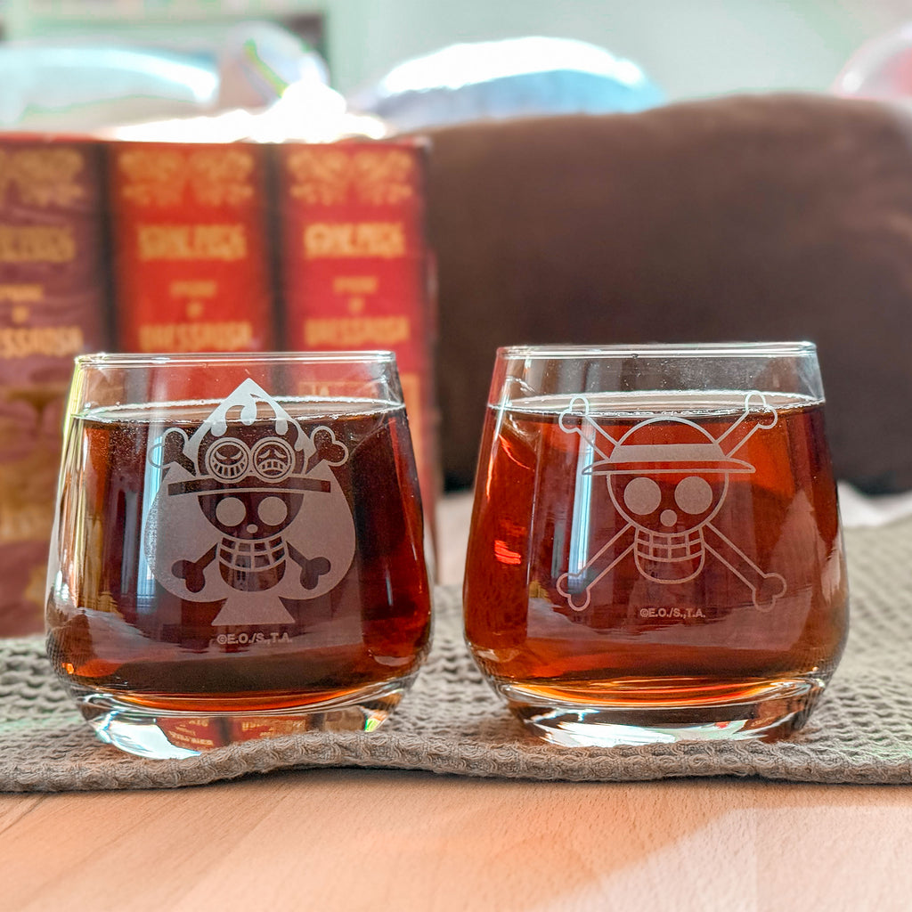 Image produit One Piece - Verres Luffy & Ace Set de 2