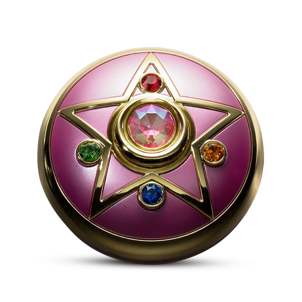 Image produit Sailor Moon - Broche de transformation de cristal lunaire avec effets sonores