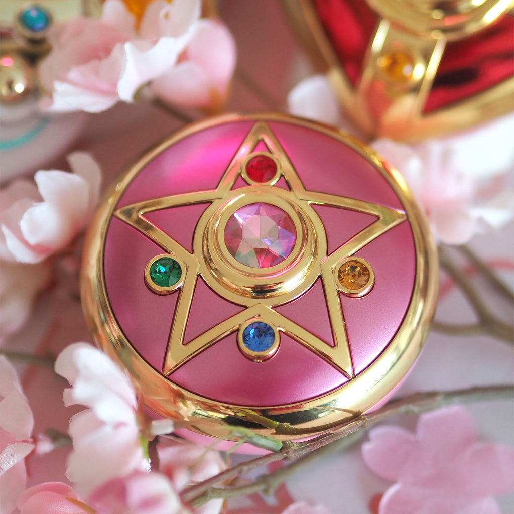 Image produit Sailor Moon - Broche de transformation de cristal lunaire avec effets sonores