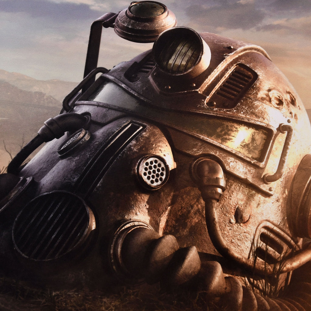 Image produit Fallout - Tapis de souris casque Keyart