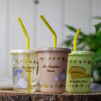 Product image Totoro - Catbus and Totoro Cup with Straw 3-Piece Set