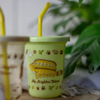 Product image Totoro - Catbus and Totoro Cup with Straw 3-Piece Set