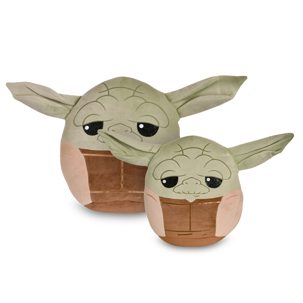 Image produit Coussin Peluche Yoda Squishy Beanies 23cm - Star Wars