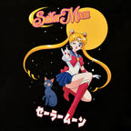 Product image Sailor Moon with Luna T-Shirt black