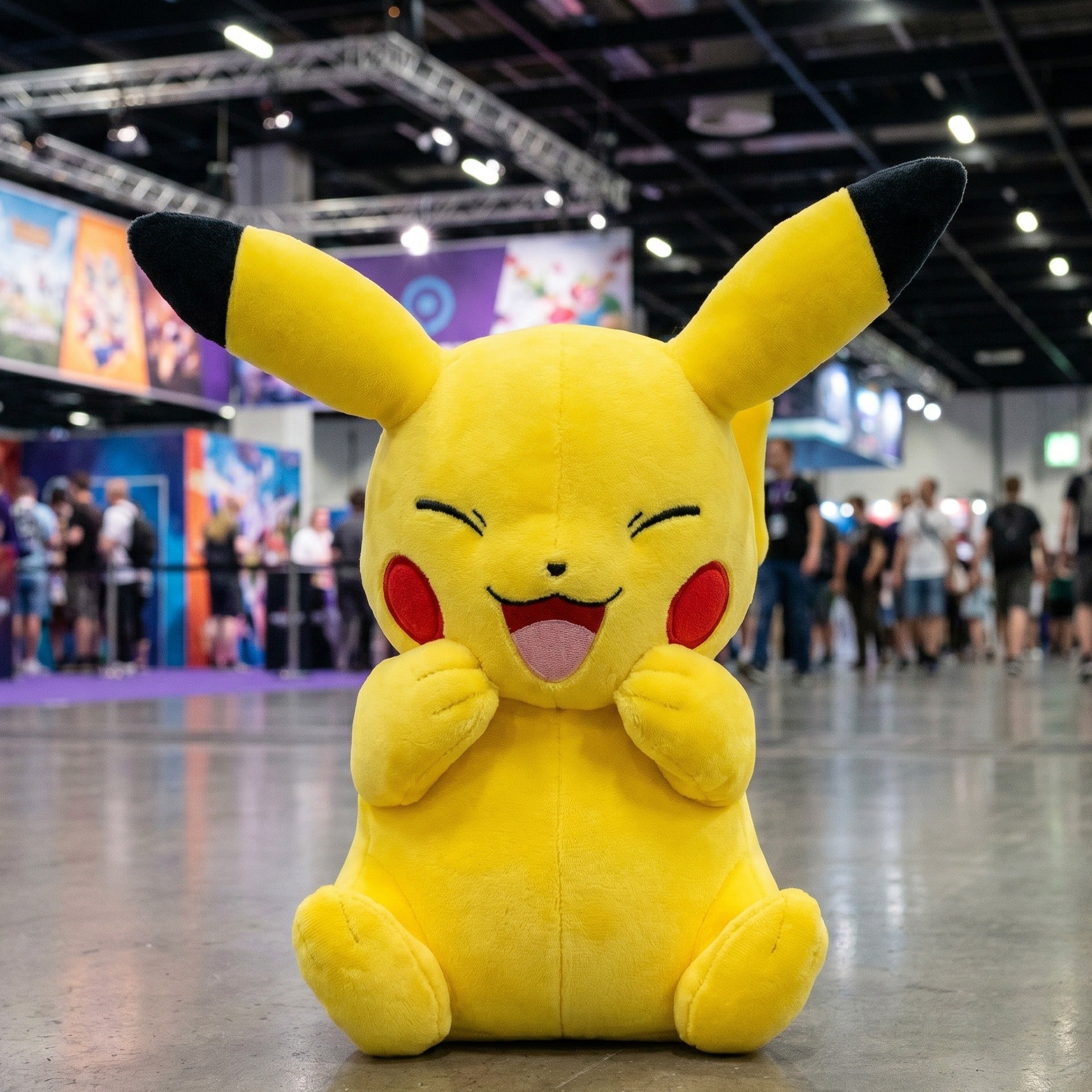 Image produit Figurine en peluche Pikachu 20cm - Pokemon