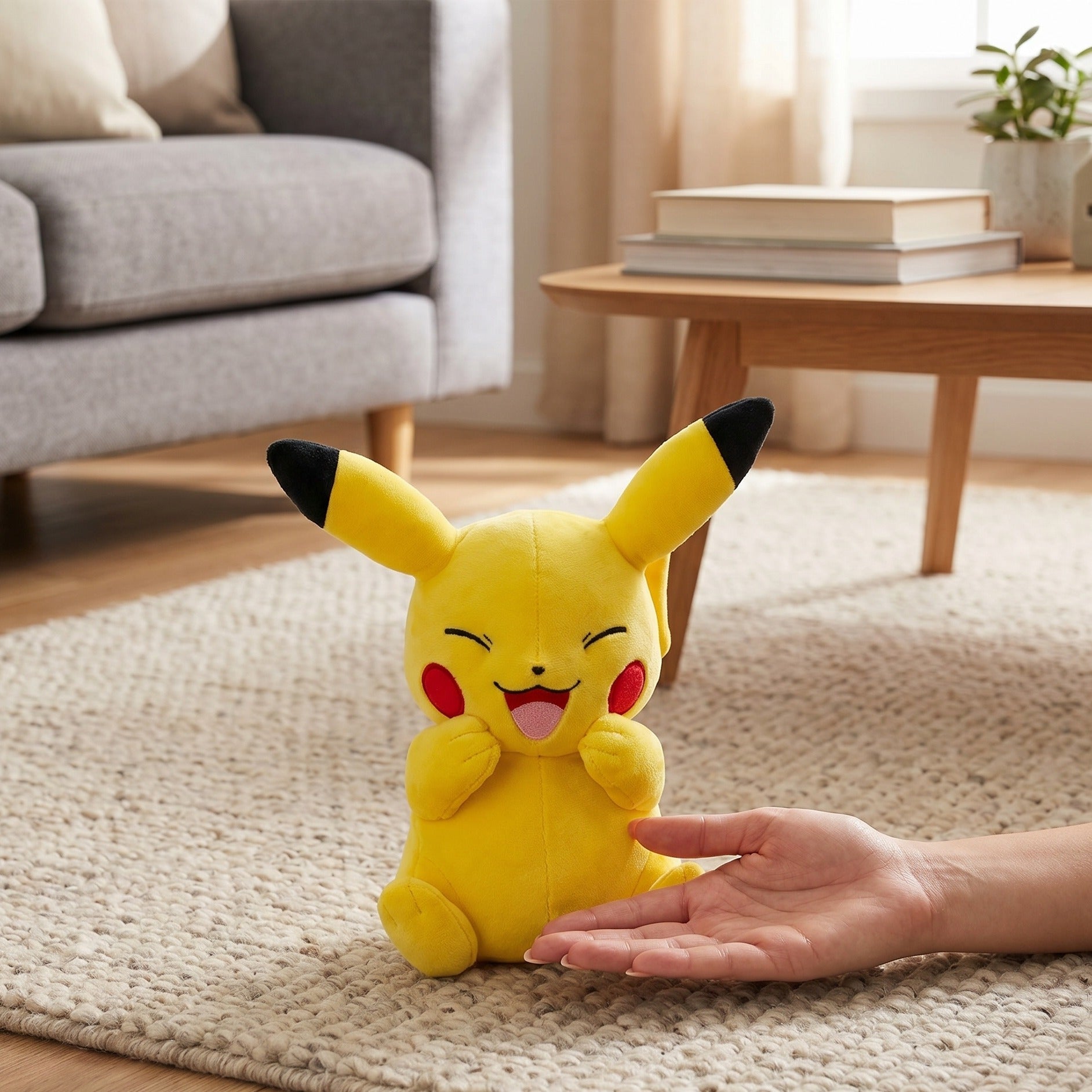 Image produit Figurine en peluche Pikachu 20cm - Pokemon