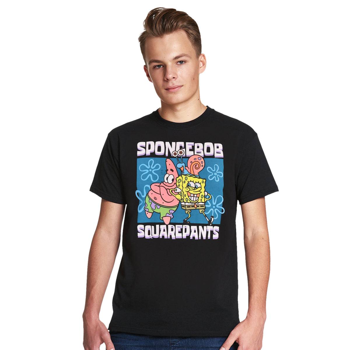 Image produit SpongeBob - T-shirt Friends noir