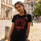 Image produit T-shirt Targaryen noir - Maison du Dragon