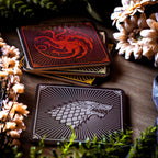 Image produit Game of Thrones - Sous-verres blasons des maisons, set de 4