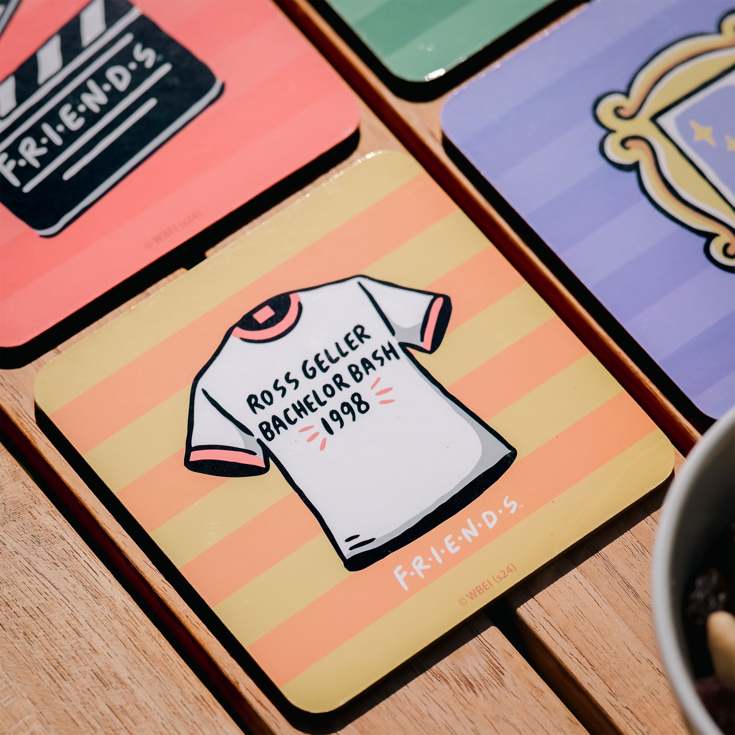 Image produit Set de 4 sous-verres Friends